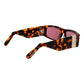 GCDS Brown Acetate Sunglasses