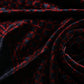 Dolce & Gabbana Black Red Viscose Square Men Foulard Scarf