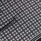 Dolce & Gabbana Black White Patterned Square Foulard Scarf