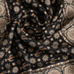 Dolce & Gabbana Black Brown Patterned Square Foulard Scarf