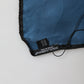 Dolce & Gabbana Blue DG Crown Silk Square Men Foulard Scarf