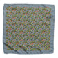 Dolce & Gabbana Gray Green Cactus Print Square Foulard Scarf