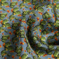 Dolce & Gabbana Gray Green Cactus Print Square Foulard Scarf