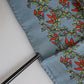 Dolce & Gabbana Gray Chilis Silk Square Men Foulard Scarf