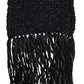 Dolce & Gabbana Black Cashmere Neck Warmer Wrap Shawl Scarf