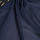 Dolce & Gabbana Blue Cashmere Neck Warmer Wrap Shawl Scarf