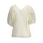 Gant White Cotton Women T-Shirt