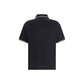 Amiri Black Cotton Polo T-Shirt