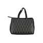 Mario Valentino Nero Poliuretano Donna Bag with Adjustable and Removable Strap