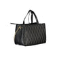 Mario Valentino Nero Poliuretano Donna Bag with Adjustable and Removable Strap