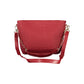 Mario Valentino Rosso Polyurethane Women's Bag with Removable Shoulder Strap