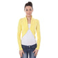 Datch Yellow Angora Women Shrug