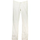 Blend White Cotton Women's Jeans