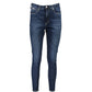 Calvin Klein Blu Cotton Womens Jeans