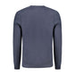 Hugo Boss Blue Cotton Men's Long-Sleeved T-Shirt
