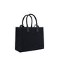 Versace Black Cotton Shoulder Bag