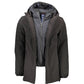 Yes Zee Black Polyester Jackets & Coat