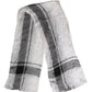 Dolce & Gabbana White Black Silk Warmer Wrap Foulard Scarf