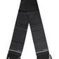 Dolce & Gabbana Black White Polka Dot Fringes Foulard Scarf
