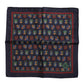 Dolce & Gabbana Multicolor Medals Square Foulard Scarf
