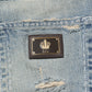Dolce & Gabbana Light Blue Tattered Straight Men Denim Jeans