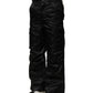 Dolce & Gabbana Black Nylon DG Logo Straight Pants