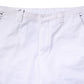 Dolce & Gabbana White Cotton Straight Logo Men Pants
