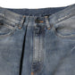 Dolce & Gabbana Blue Cotton Tattered Men Denim Jeans