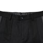Dolce & Gabbana Black Gray Cotton Tapered Men Pants