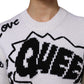 Dolce & Gabbana White Wool Knit Crew Neck Pullover Sweater
