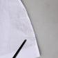 Dolce & Gabbana White Cotton Collared Short Sleeves Top