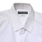 Dolce & Gabbana White GOLD Cotton Collared Dress Shirt Top