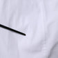 Dolce & Gabbana White Cotton Collared Long Sleeves Shirt Top