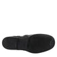 Dolce & Gabbana Black Leather Ankle Boots Slip On Shoes