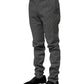 BENCIVENGA Black White Checkered Tapered Dress Pants