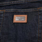 Dolce & Gabbana Black Cotton Skinny Denim Men Jeans