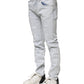 Dolce & Gabbana Light Blue Tattered Skinny Denim Jeans