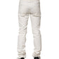 Dolce & Gabbana White Cotton Skinny Men Denim Jeans