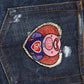 Dolce & Gabbana Dark Blue Tattered Skinny Denim Jeans