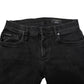 Dolce & Gabbana Black Cotton Skinny Men Denim Jeans