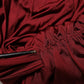 Dolce & Gabbana Red Viscose Fitted One Shoulder Midi Dress
