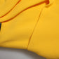 Dolce & Gabbana Yellow One Shoulder Side Slit Sheath Dress
