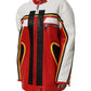 Dolce & Gabbana Multicolor Leather Biker Full Zip Coat Jacket