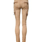 PLEIN SUD Brown Cotton Mid Waist Skinny Denim Jeans