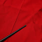 Dolce & Gabbana Red Wool Mid Waisted Tapered Pants