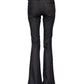John Galliano Blue Mid Waist Cotton Wide Leg Denim Jeans