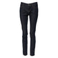 Dolce & Gabbana Blue Skinny Cotton Mid Waisted Denim Jeans