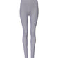 Dolce & Gabbana Gray Nylon DG Logo Mid Waisted Leggings Pants