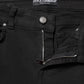 Dolce & Gabbana Black Cotton Skinny Mid Waisted Denim Jeans