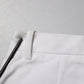 Dolce & Gabbana White Cotton Mid Waist Women Bermuda Shorts